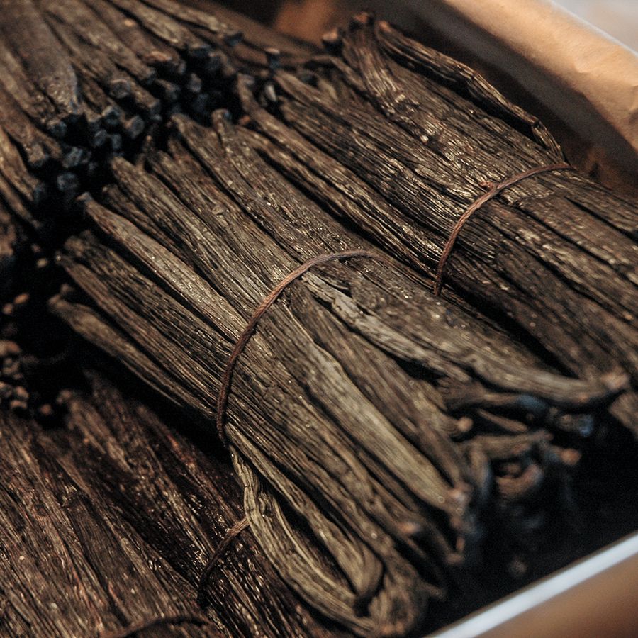 Gousse de vanille en tube* (Papouasie) 2g