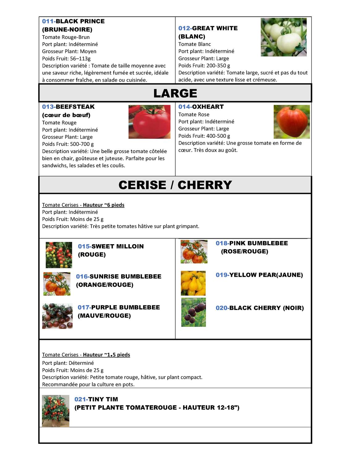 JARDIN Clé-en-main pour la JARDINIÈRE CAPILLAIRE (Qc)