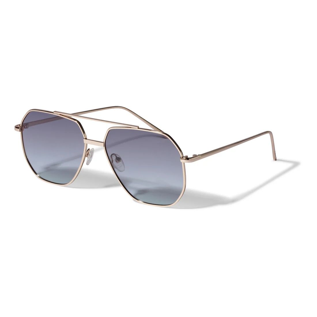 Lunettes de soleil Ana - gris &amp; or