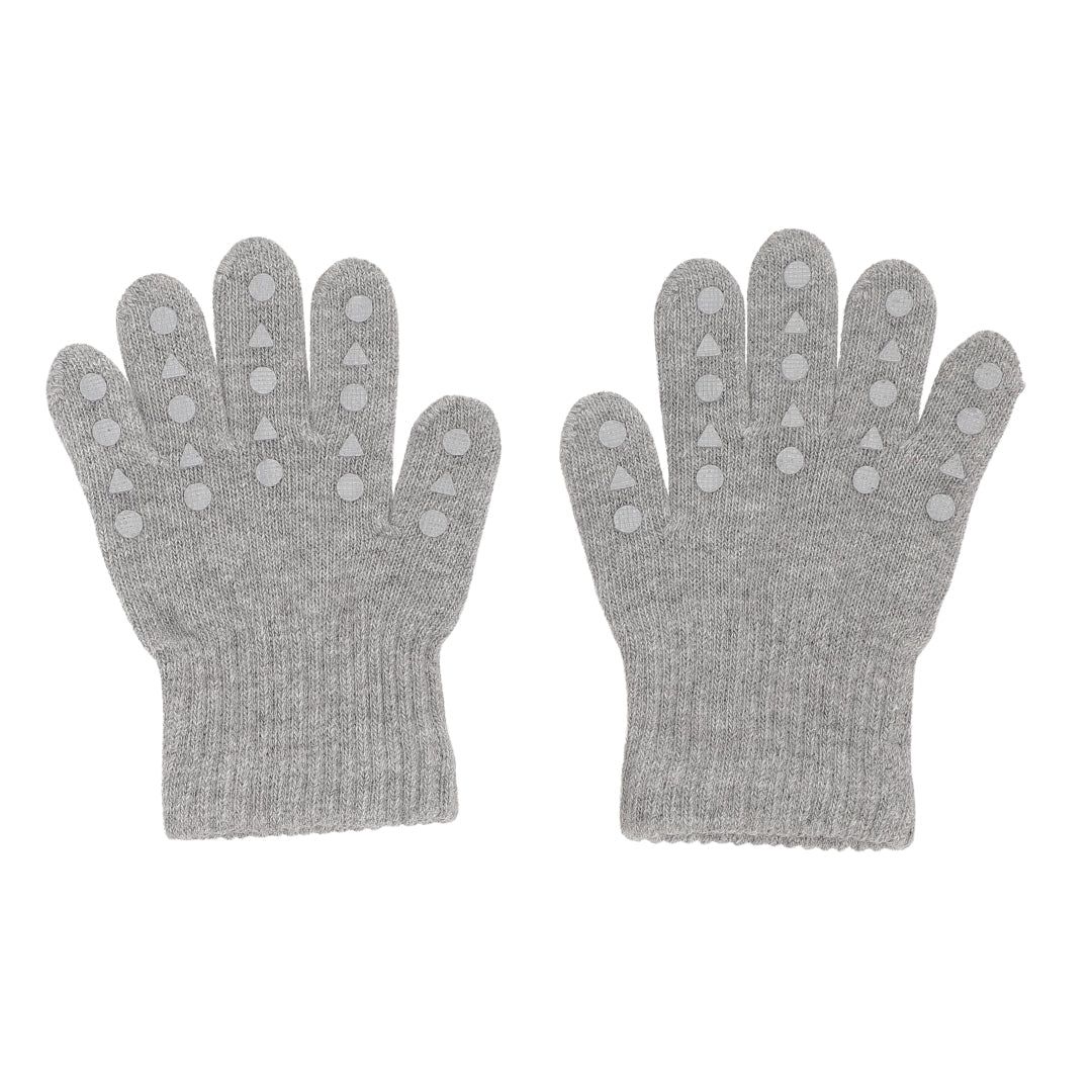 Gants anti-glisse en coton BIO pour bébé