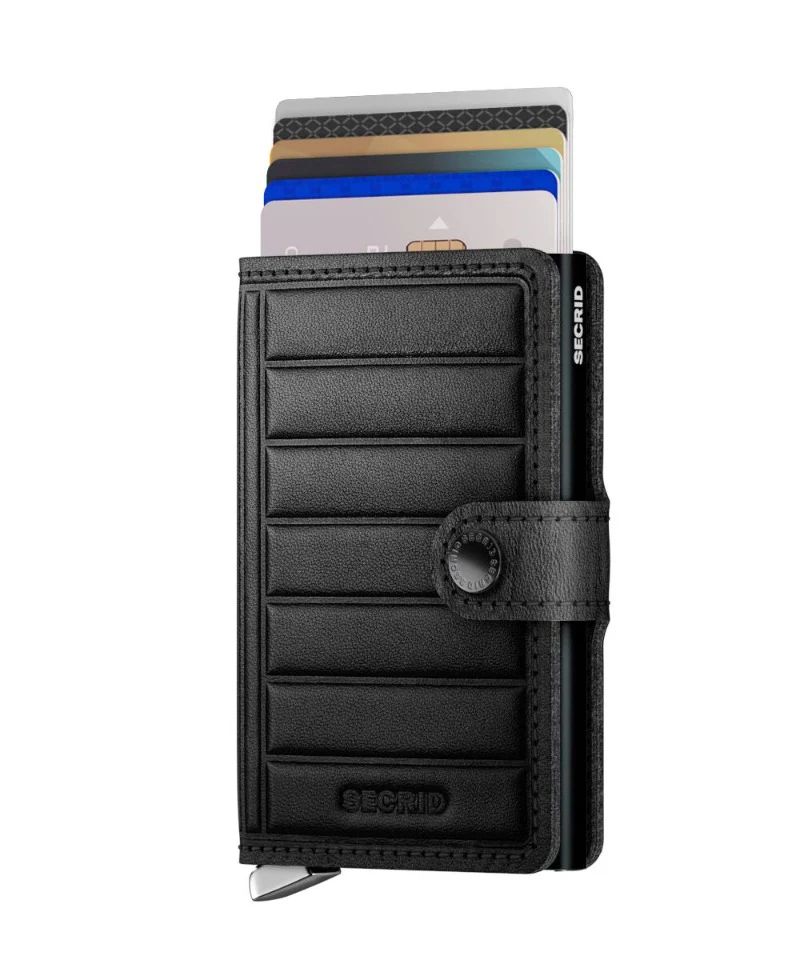 Secrid - Portefeuille PREMIUM en CUIR EMBOSSÉ RFID Miniwallet (NL)