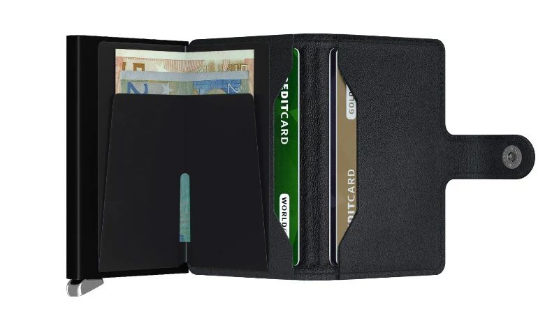 Secrid - Portefeuille PREMIUM en CUIR EMBOSSÉ RFID Miniwallet (NL)