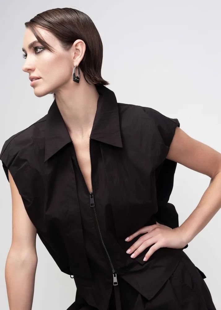 Veste parachute pliée