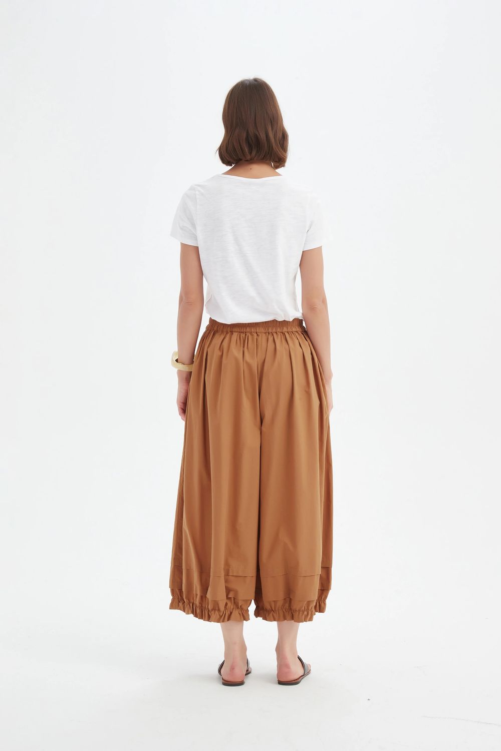 Pantalon à volants
