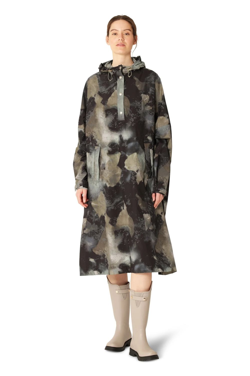 Poncho imperméable Ilse Jacobsen - motif floral
