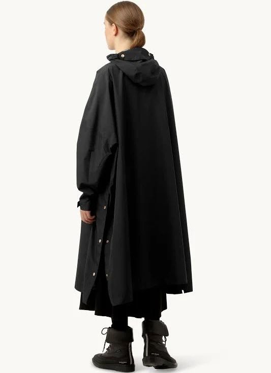 Poncho imperméable Ilse Jacobsen - noir