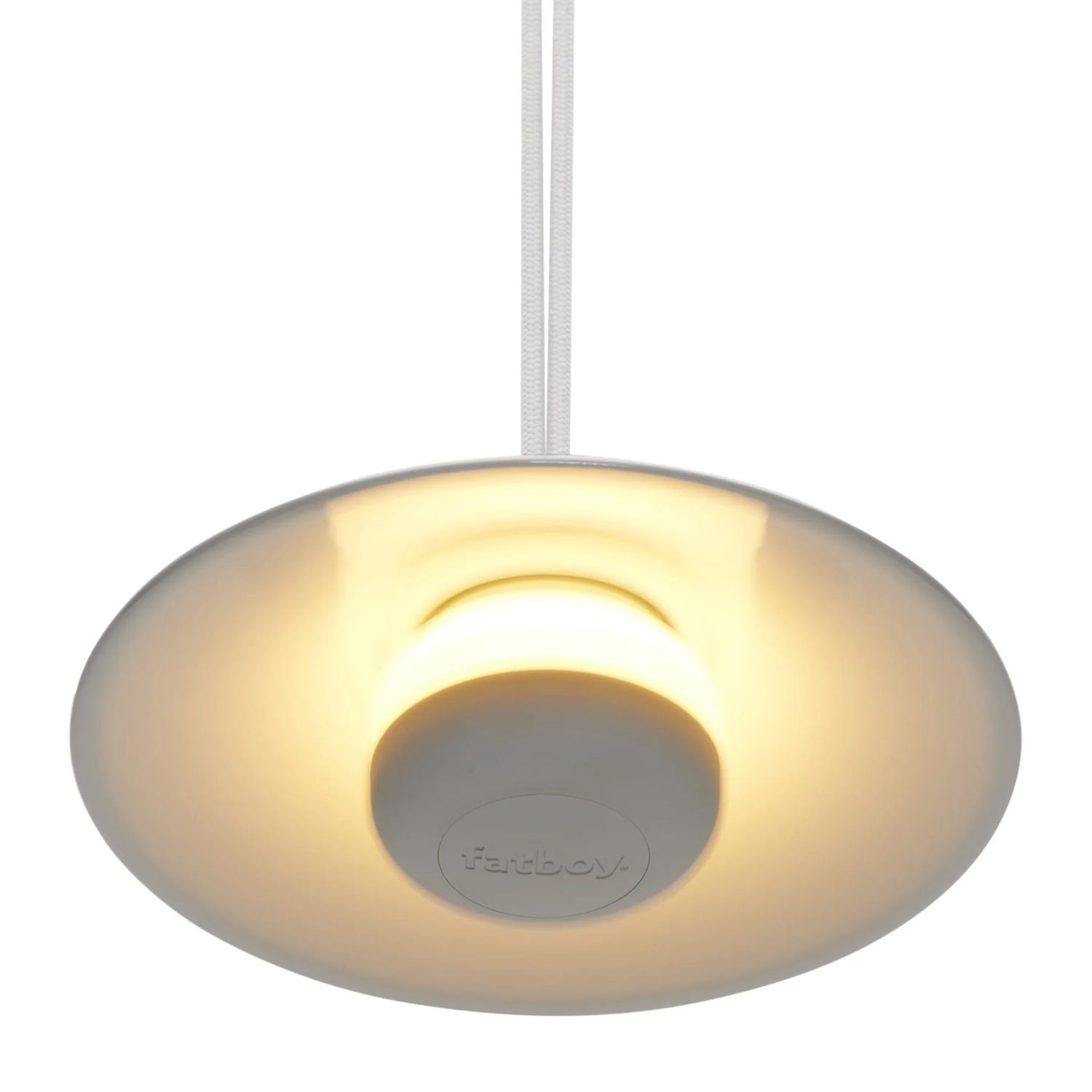 Lampe portable Chap-O pour intérieur / extérieur par Fatboy - gris pâle