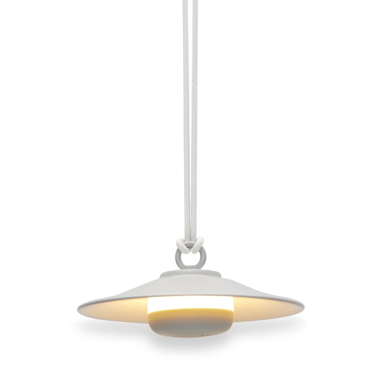 Lampe portable Chap-O pour intérieur / extérieur par Fatboy - gris pâle