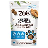 Zoe Hemp Treats Chicken 150G (5.3 Oz)