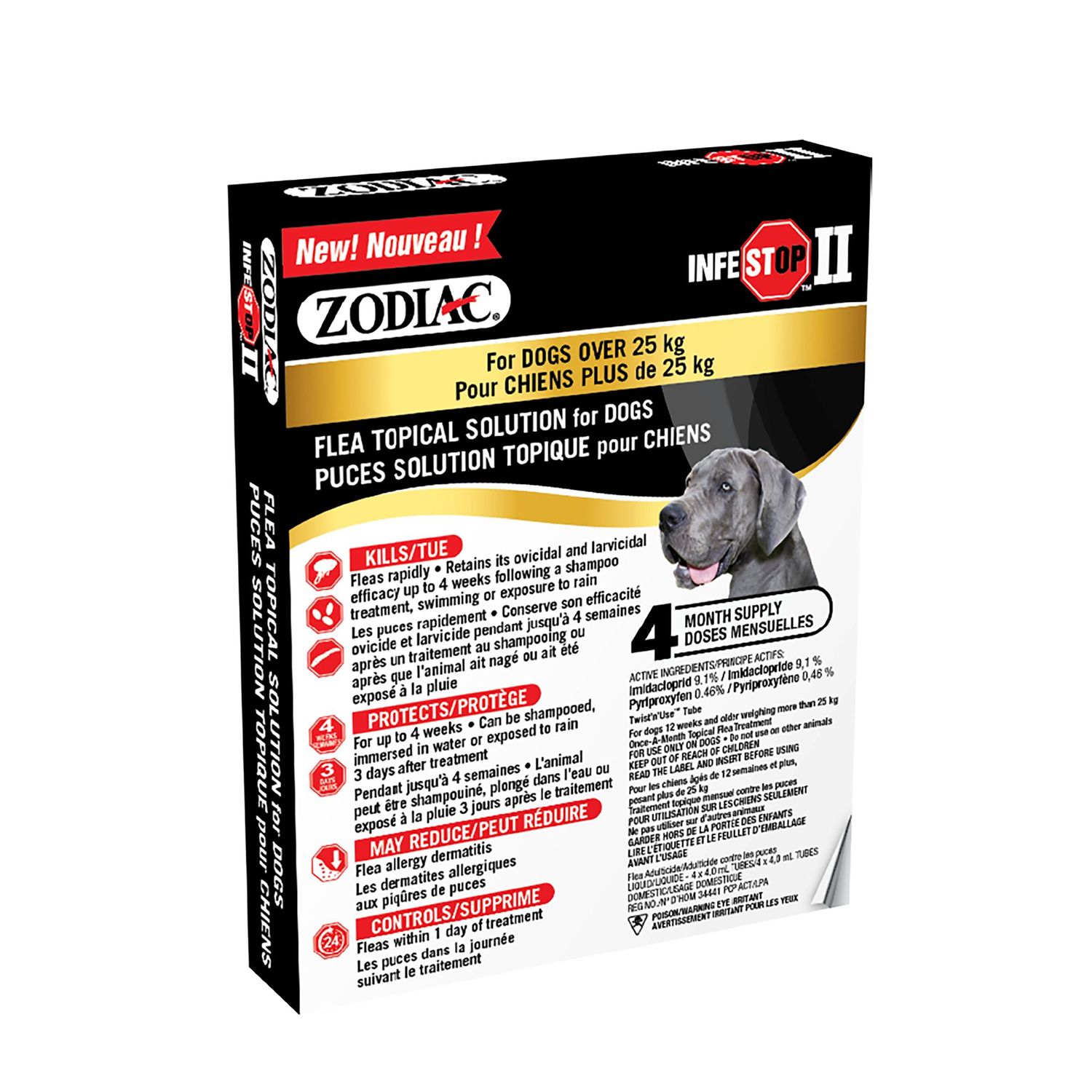 Zodiac Zodiac Infestop Topical Flea Adulticide For Dogs Over 25Kg