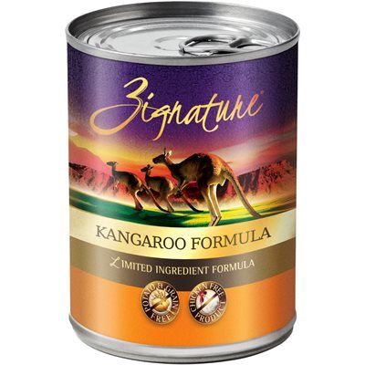 Zignature Dog LID GF Kankaroo 13oz