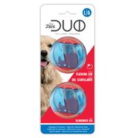 Zeus Duo Ball with LED 6.3 cm 2 Pack