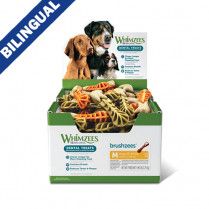 Whimzees Brushzees Medium Dental Chew For Dogs