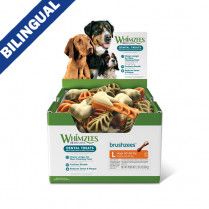 Whimzees Brushzees Large Dental Chew For Dogs