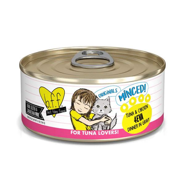 Weruva Tuna and Chicken 4EVA Canned Cat Food 5.5 oz