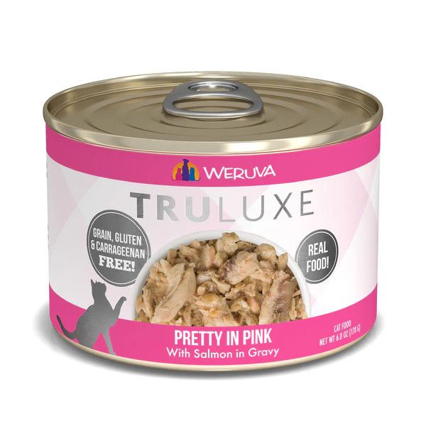 Weruva Pretty in Pink Salmon in Gravy Canned Cat Food 6 oz