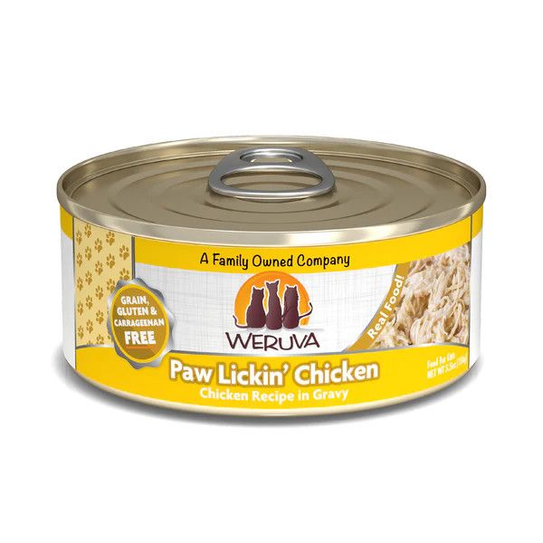 Weruva Paw Lickin Chicken in Gravy Canned Cat Food 5.5 oz