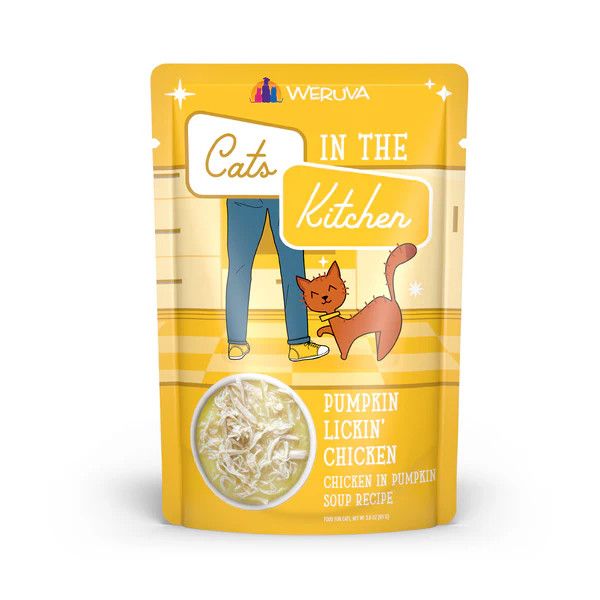 Weruva Pumpkin Lickin&#39; Chicken Soup Wet Cat Food 3 oz