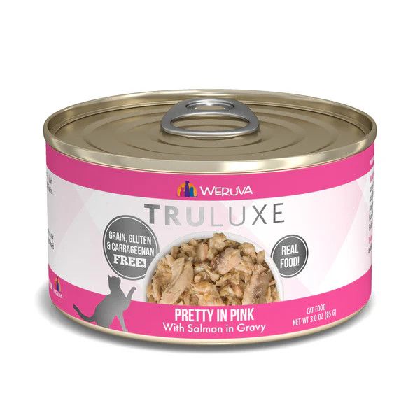 Weruva Pretty in Pink Salmon in Gravy Canned Cat Food 3 oz