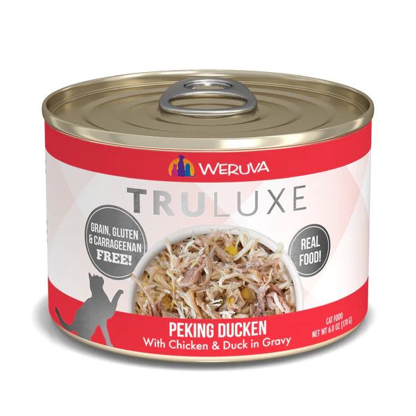 Weruva Peking Ducken Chicken and Duck in Gravy Canned Cat Food 6 oz