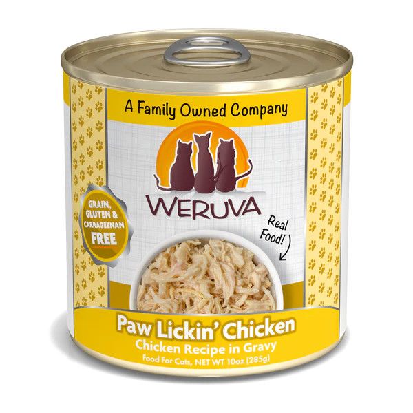 Weruva Paw Lickin Chicken in Gravy Canned Cat Food 10 oz