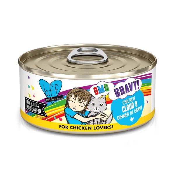 Weruva OMG Chicken Cloud 9 in Gravy Canned Cat Food 5.5 oz