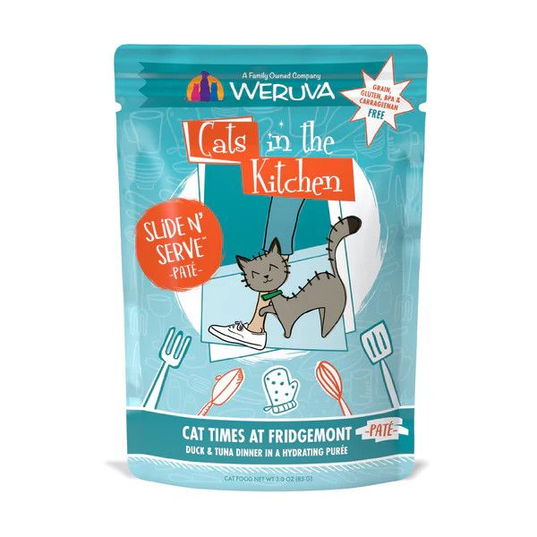 Weruva Cat Times at Fridgemont Duck and Tuna Wet Cat Food 3 oz