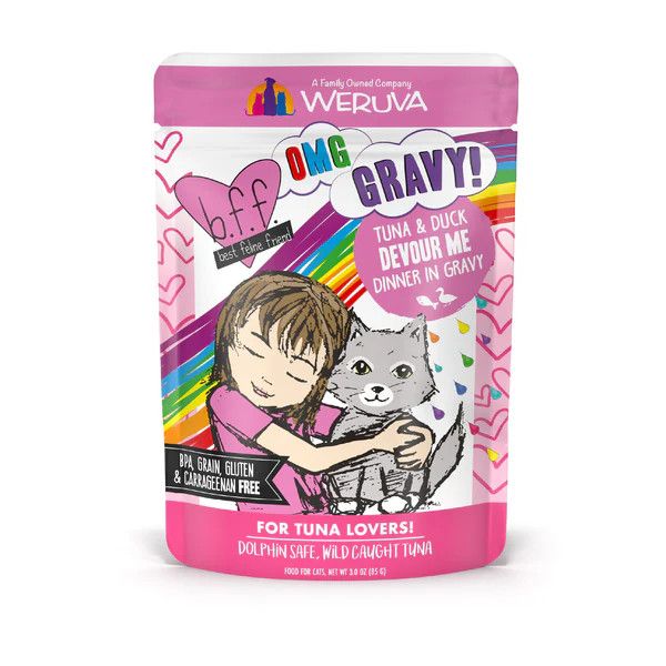 Weruva Devour Me Tuna and Duck in Gravy Wet Cat Food 3 oz