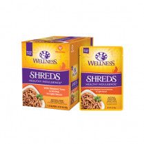Wellness Healthy Indulgence Shreds Tuna and Shrimp in Light Sauce Wet Cat Food 3 oz