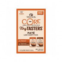 Wellness Core Tiny Tasters Pate Land Variety Pack 12 x 1.75 oz
