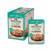 Wellness Core Tiny Tasters Flaked Tuna and Salmon in Sauce Wet Cat Food 1.75 oz