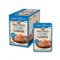 Wellness Core Tiny Tasters Flaked Tuna and Shrimp in Sauce Wet Cat Food 1.75 oz