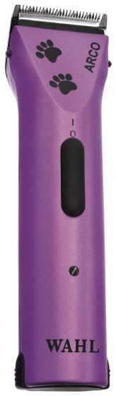 Wahl Dog Purple Arco with Paw Print Lid Design