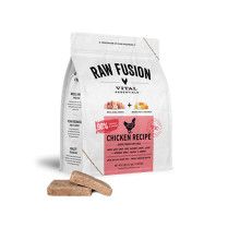 Vital Essentials Raw Fusion Frozen Raw Chicken Recipe Dog Food Patties 6 lbs