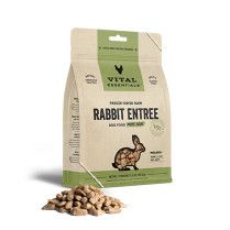 Vital Essentials Freeze-Dried Raw Rabbit Entree Dog Food Mini Nibs 5.5 oz