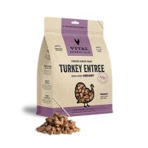 Vital Essentials Freeze-Dried Raw Turkey Entree Dog Food Mini Nibs 25 oz