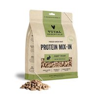 Vital Essentials Freeze-Dried Raw Protein Mix-In Rabbit Recipe Mini Nibs Topper for Dogs 18oz