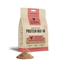 Vital Essentials Freeze-Dried Raw Protein Mix-In Chicken Recipe Ground Topper for Dogs 6 oz