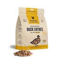 Vital Essentials Freeze-Dried Raw Duck Entree Dog Food Mini Nibs 25 oz