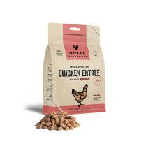 Vital Essentials Freeze-Dried Raw Chicken Entree Dog Food Mini Nibs 5.5 oz