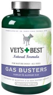 Vets Best Gas Busters Supplements for Dogs 90 Pack