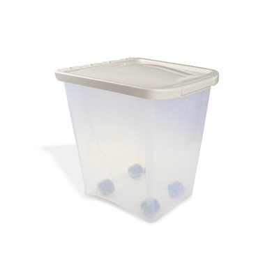 Vanness 25lb Pet Food Container On Wheels