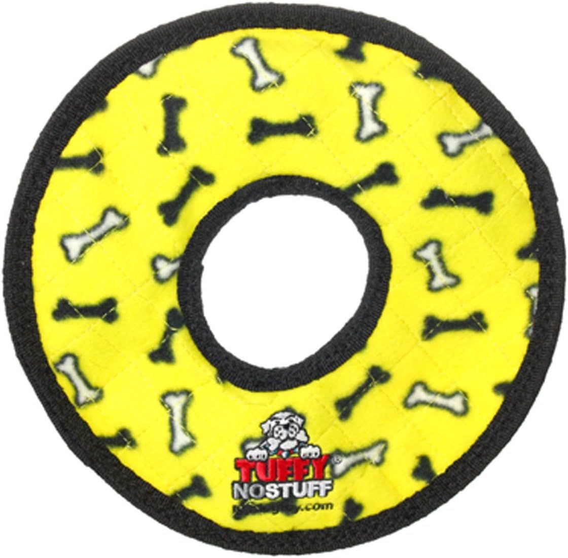 Tuffy Ultimate Ring No Stuffing Yellow