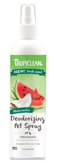 Tropiclean Watermelon Deodorizing Pet Spray For Pets 8oz