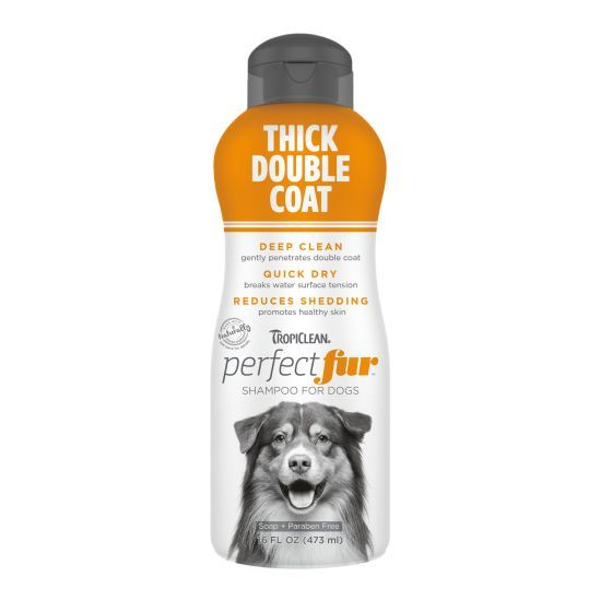Tropiclean Perfect Fur Thick Double Coat Shampoo Dog 1X16Oz