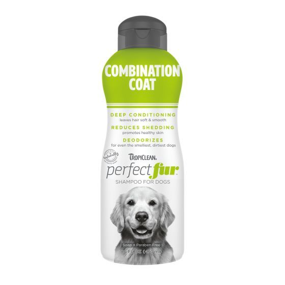 Tropiclean Perfect Fur Combination Coat Shampoo Dog 1X16Oz