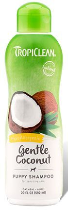 Tropiclean Gentle Coconut Puppy  kitten Shampoo Dog 20oz