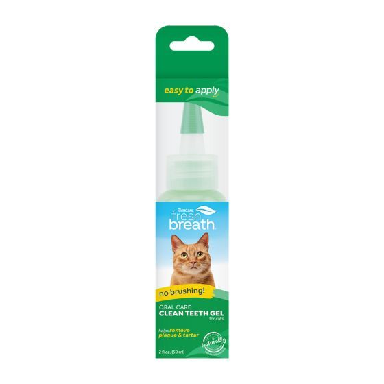 Tropiclean Fresh Breath Clean Teeth Oral Care Gel Cat