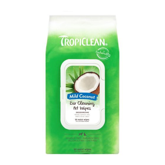 Tropiclean Ear Cleaning Wipes Dog 1X50Pk