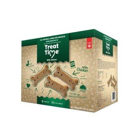 Treat Time Large Chicken Flavor Dog Treats 7 lbs
